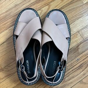 Jo Mercer leather sandals chunky soles